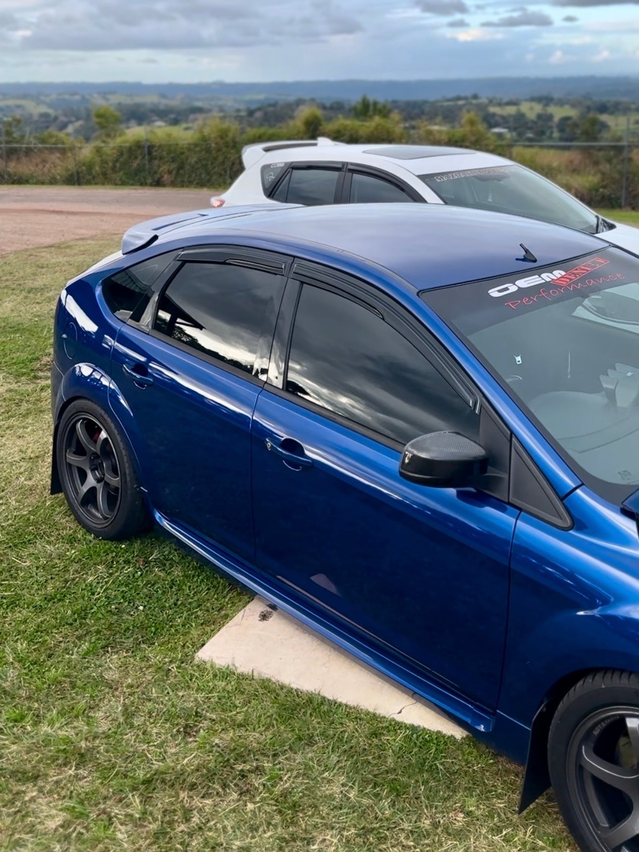 Slimline Smoked Weather Shield SET XR5