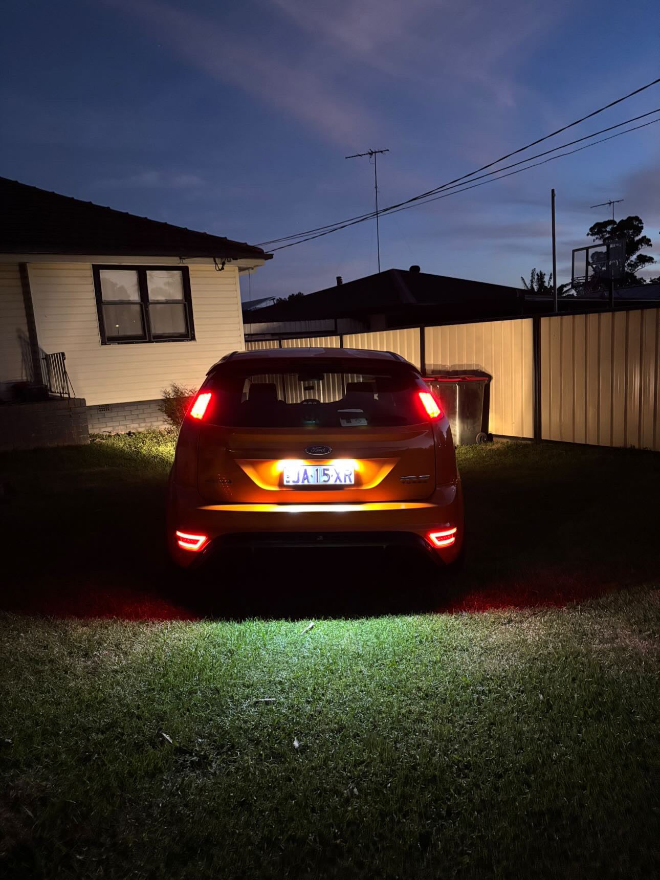 XR5 / MK2 RS Rear Lower LED Tinted Foglight Kit