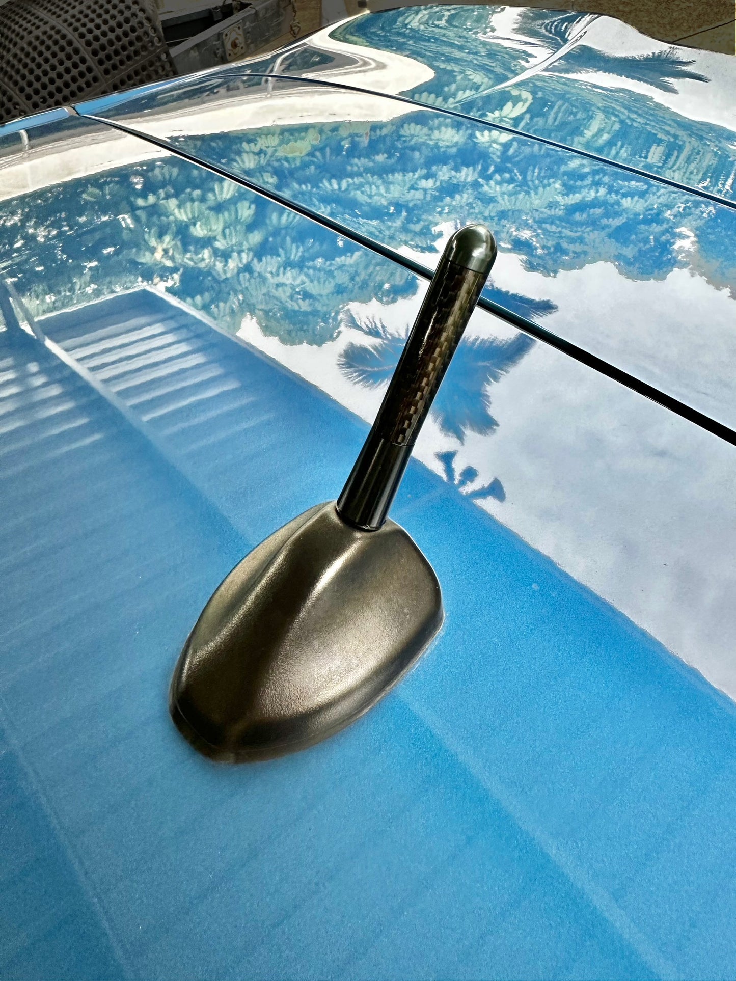 Carbon Style Short Antenna MK8 Fiesta ST