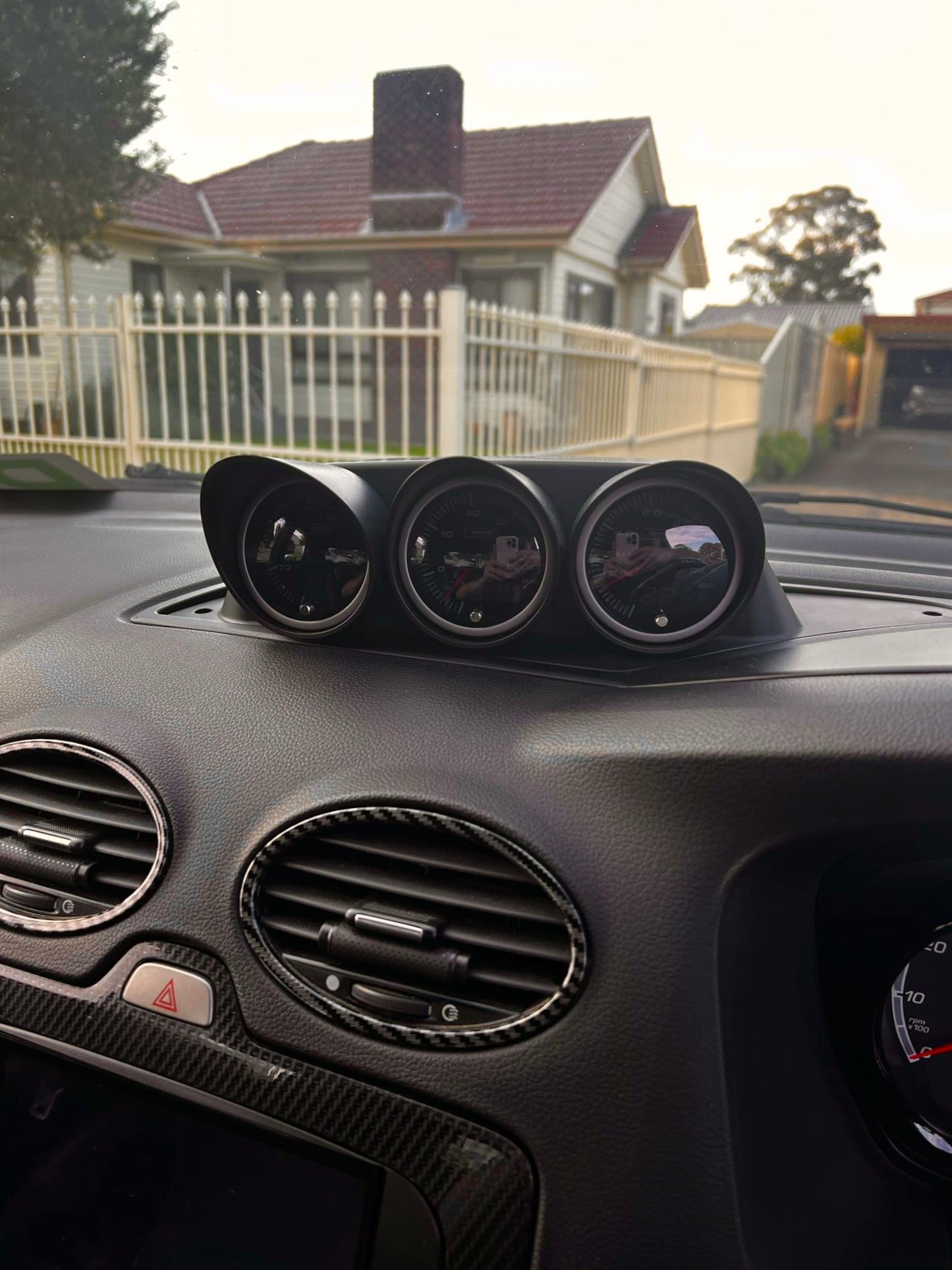 Triple Gauge Top Pod Kit XR5 / MK2 RS