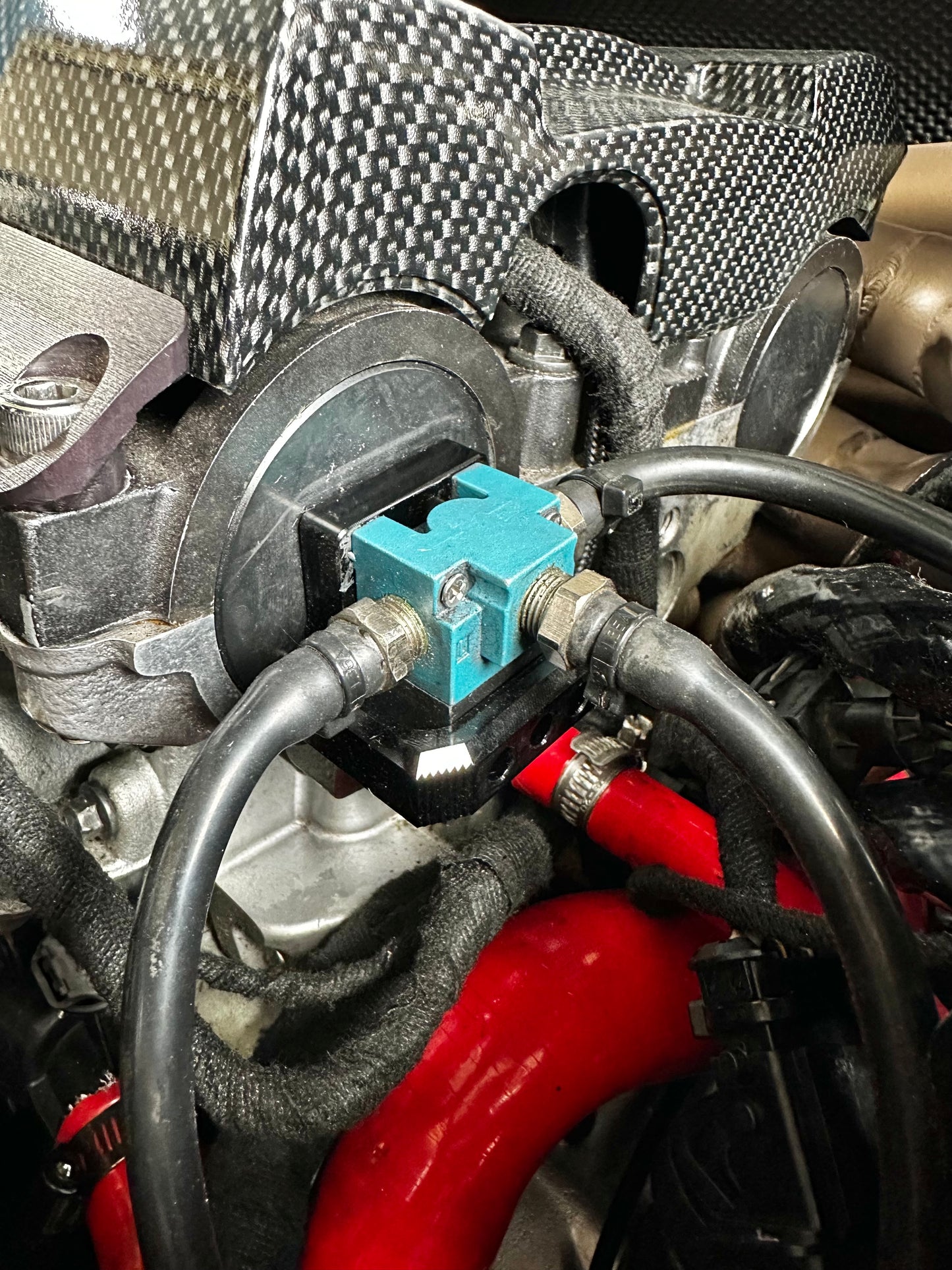 3 Port (MAC Valve) Boost Controller Solenoid Bracket Holder Billet