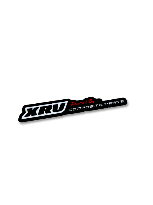 XRV Composite Parts Die Cut Sticker